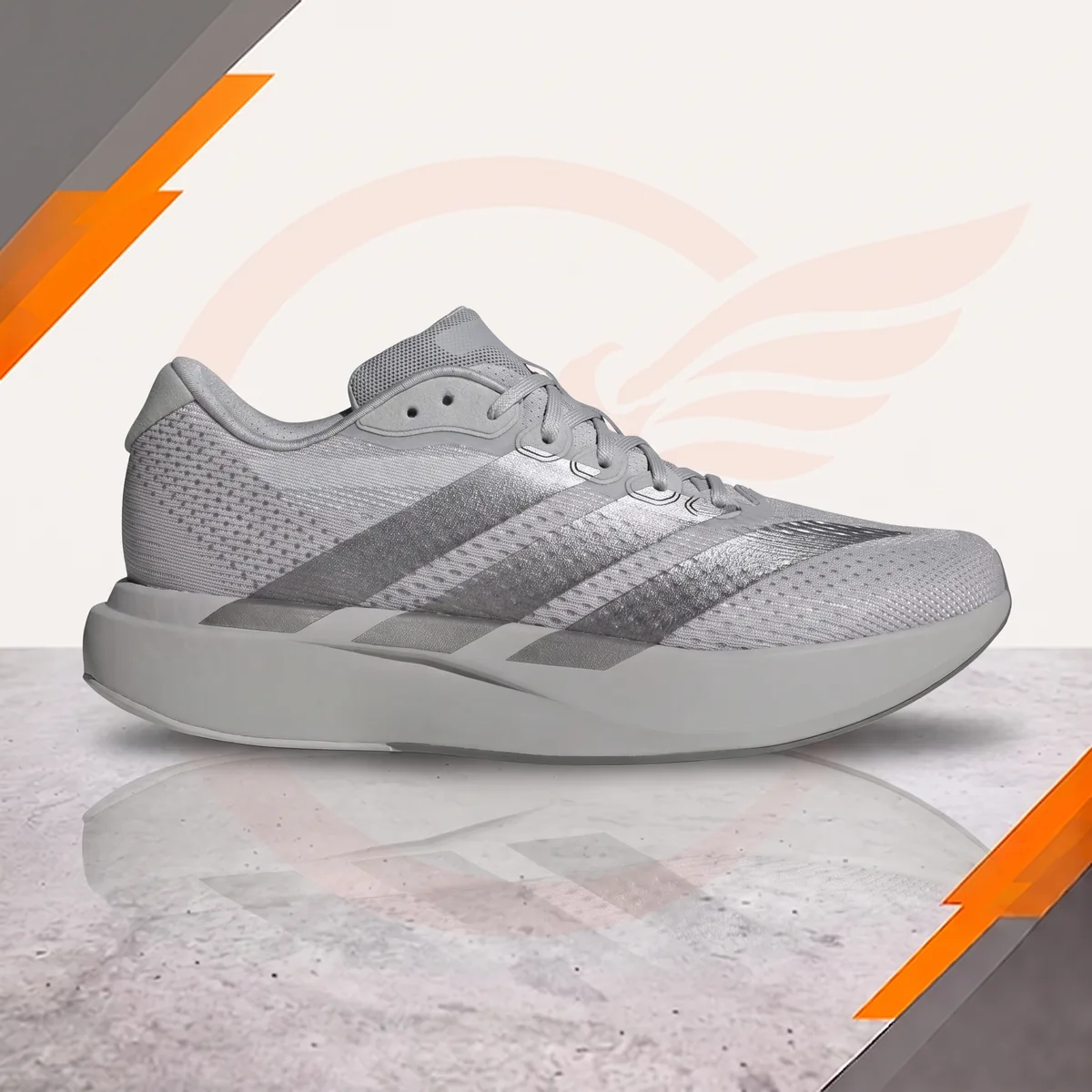 Adizero Pacer Running Shoes Grey Lightstrike KZ6847