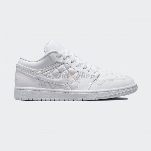 Nike Air Jordan 1 Low Quilted White