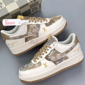Nike Air Force 1 LV White Cream Brown