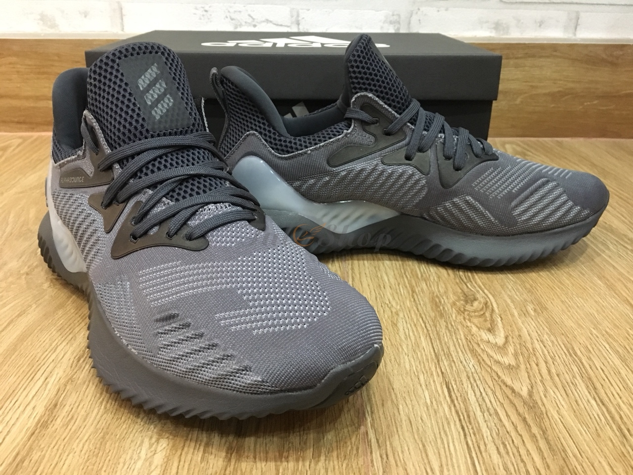 ADIDAS ALPHABOUNCE BEYOND XÁM ĐEN 2018 NAM, NỮ