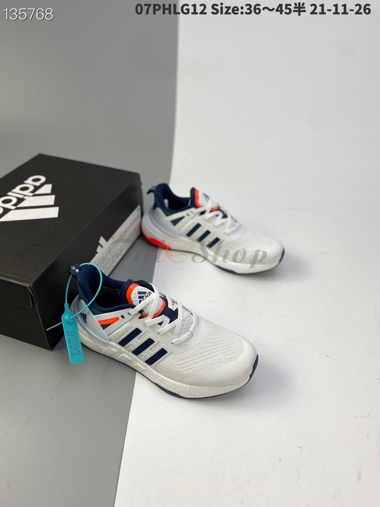 Adidas Equipment Plus White Navy Orange