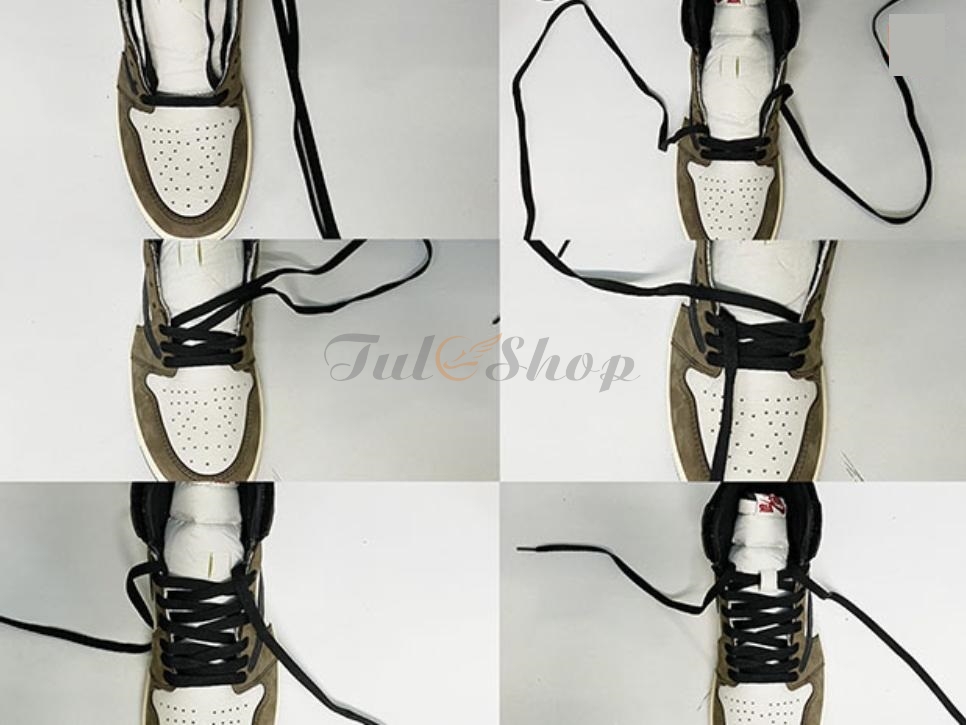 Mách bạn cách buộc dây giày Air Jordan 1 cực chất