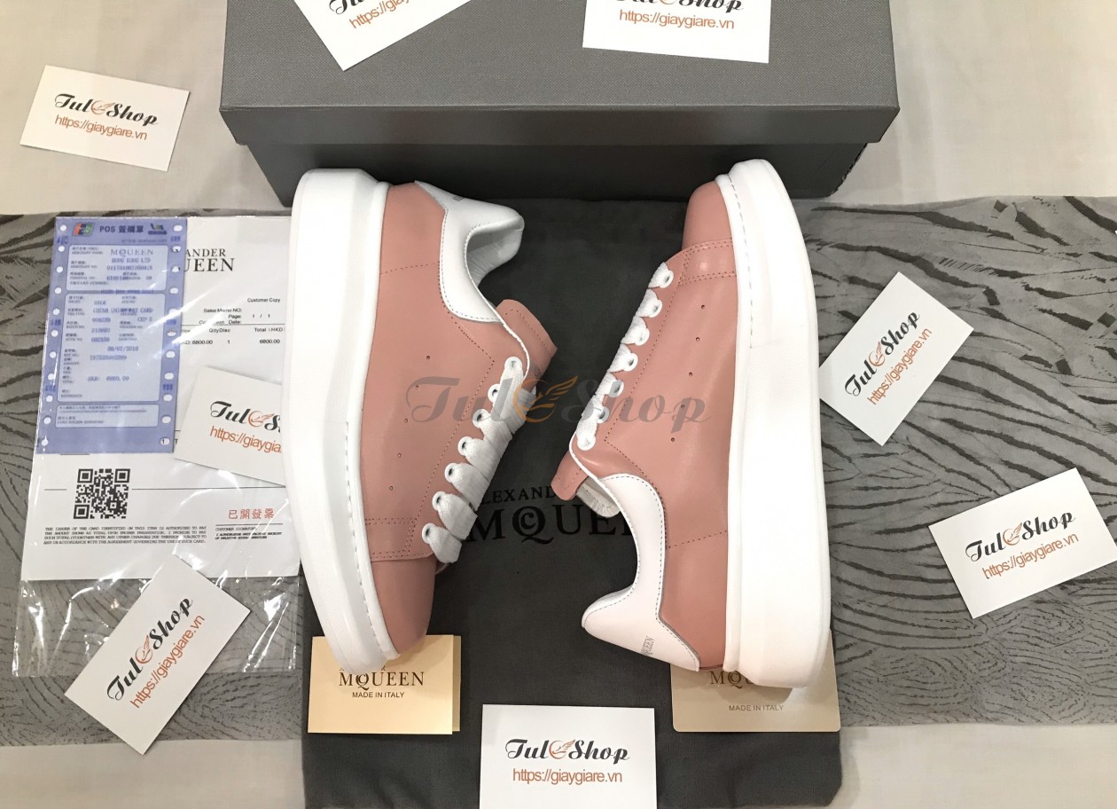 Mcqueen Hồng Trắng Nữ 1:1