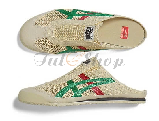 Onitsuka Tiger Mexico 66 Sabot Cream Kale
