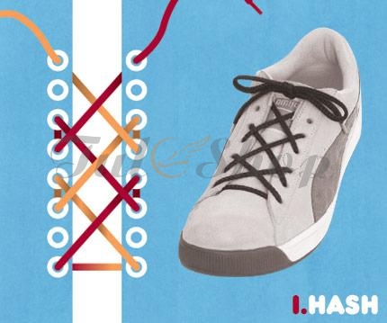 Tổng hợp cách thắt & buộc dây giày thể thao đẹp mới nhất 2019
