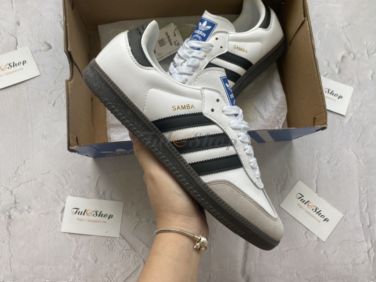 Giày Adidas Samba OG, Vegan, Classic Chuẩn Mới 100% Full Box