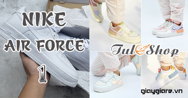 Giày Air Force 1 Nike - Nike Af1 Low High Top Mới Nhất 2023