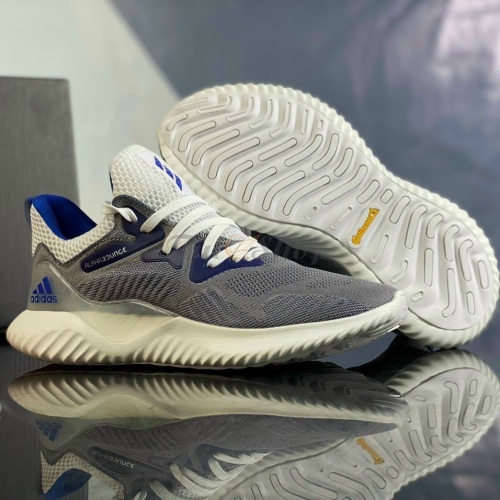Adidas Alphabounce Beyond Grey White Navy