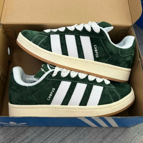 Adidas Campus 00s Dark Green Cloud White