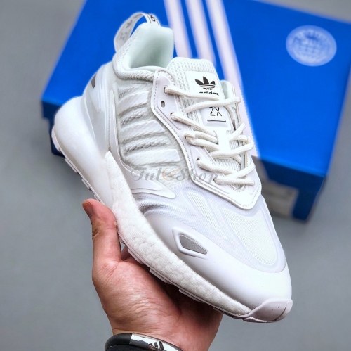 Adidas ZX 2K Boost 2.0 All White