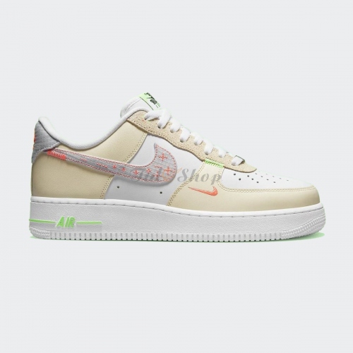 Air Force 1 Low Just Do it White Tan
