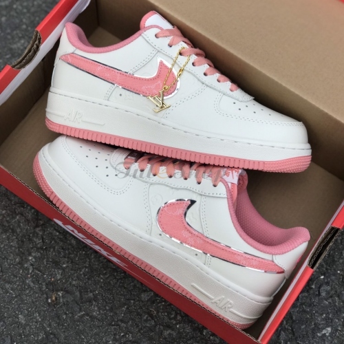 Air Force 1 Low White LV Cloud Pink