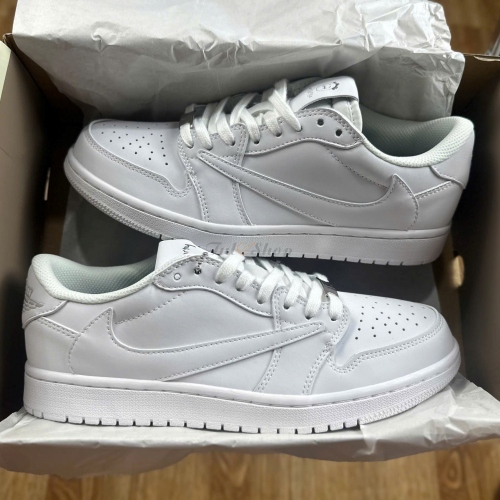 Air Jordan 1 Low x Travis Scott White Party