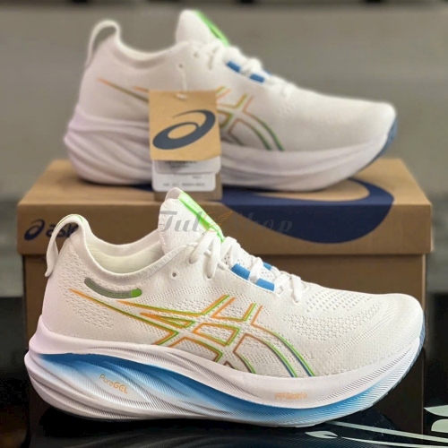 Asics Gel Nimbus 26 White/Waterscape