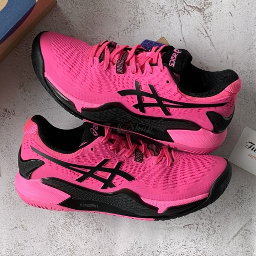 Asics Gel Resolution 9 Clay Pink Black