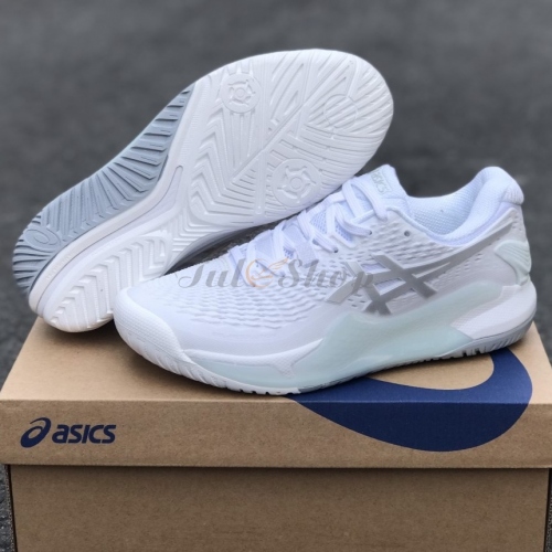 Asics Gel Resolution 9 White/Pure Silver