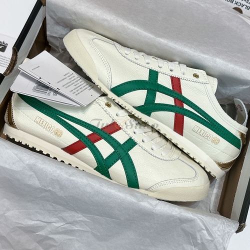 Onitsuka Tiger Mexico 66 Birch Kale Red Gold