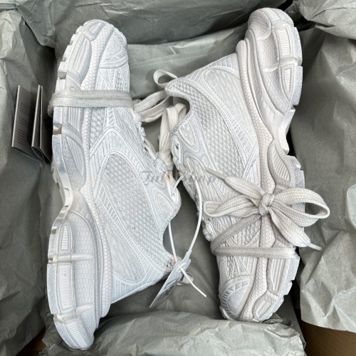 Balenciaga 3XL Extreme Lace Sneakers All White