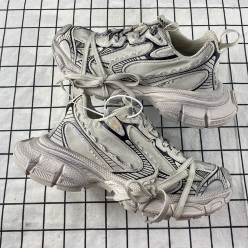 Balenciaga 3XL Extreme Lace Sneakers in White