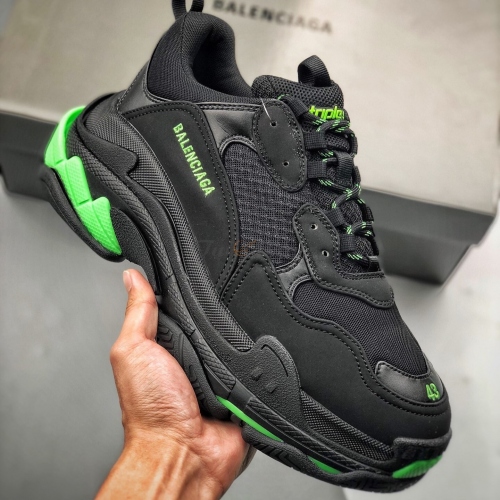 Balenciaga Triple S Black Green