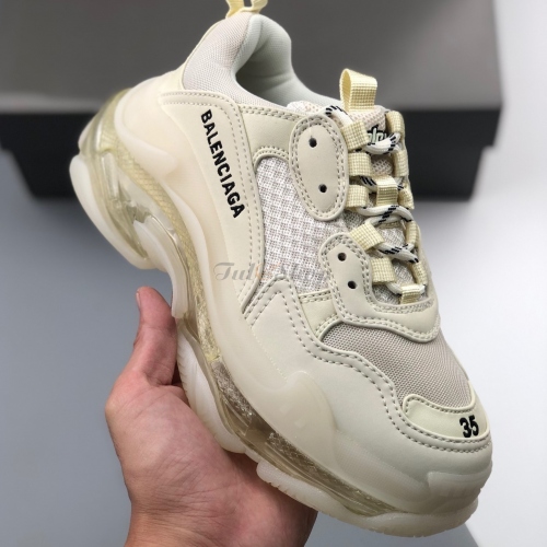 Balenciaga Triple S Cream Bone Clear Sole