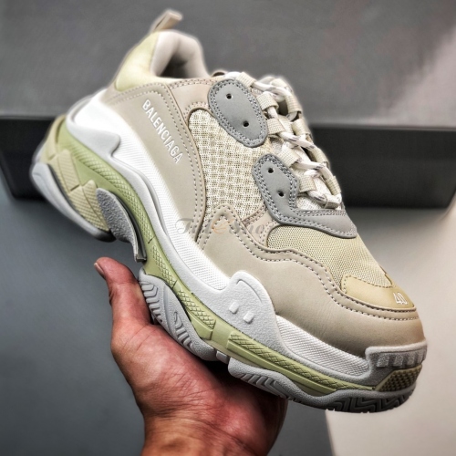 Balenciaga Triple S Cream Gray Light Green