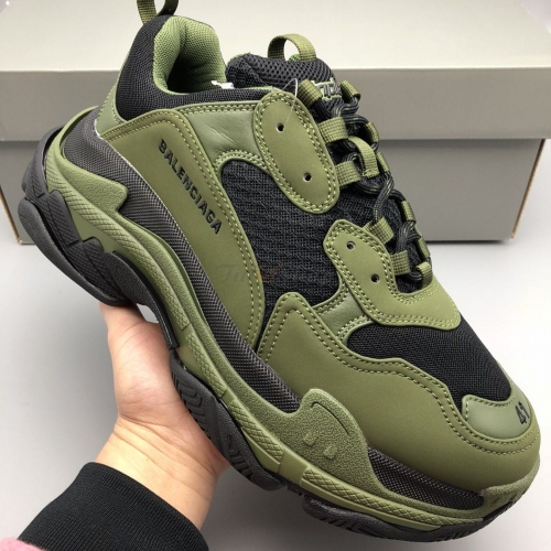 Balenciaga Triple S Green Olive Black