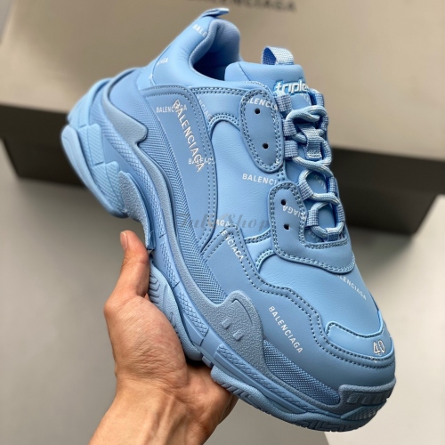 Balenciaga Triple S Pattern Blue