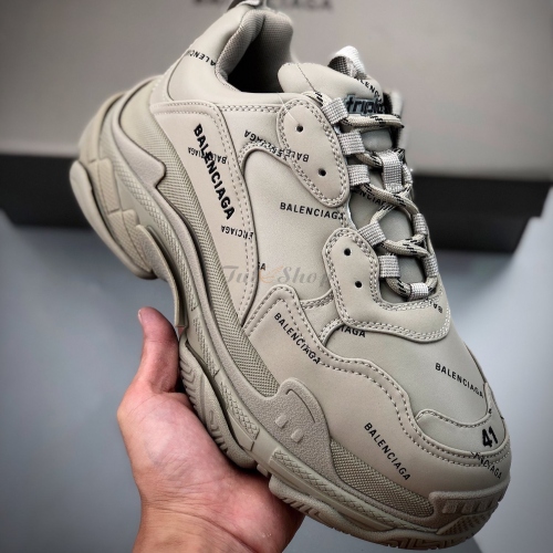 Balenciaga Triple S Pattern Gray