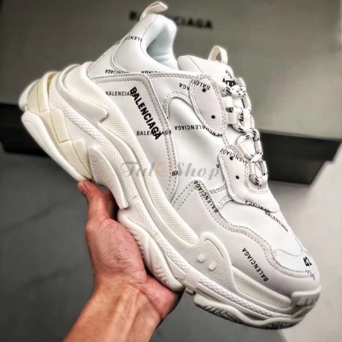 Balenciaga Triple S Pattern White