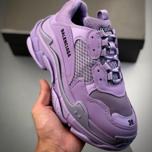 Balenciaga Triple S Purple Grey