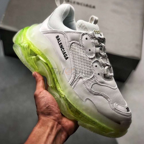 Balenciaga Triple S White Clear Sole Mint