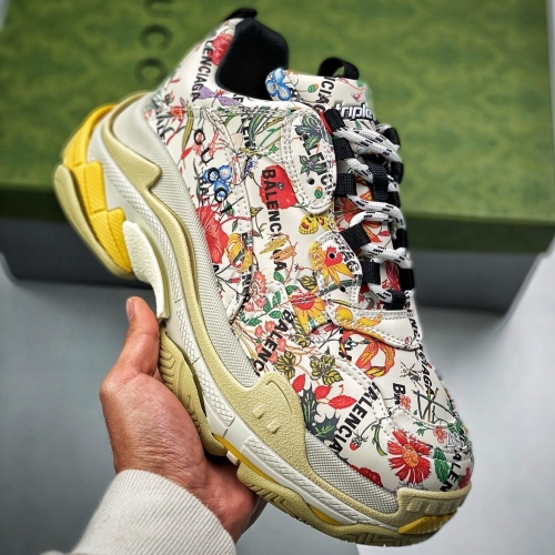 Balenciaga Triple S x GC Pattern Flower