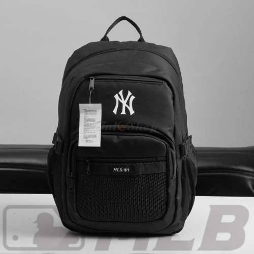 Balo Laptop BackPack NY Màu Đen Chữ Trắng