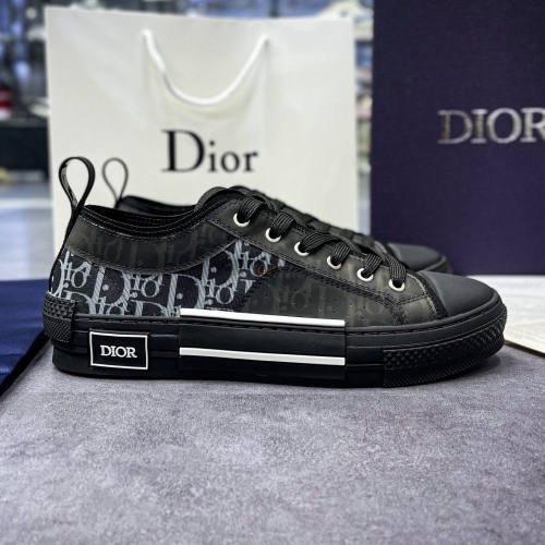 Dior B23 Black Pattern Logo