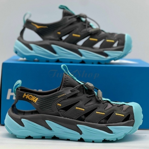 Hoka Hopara Hiking Black Blue