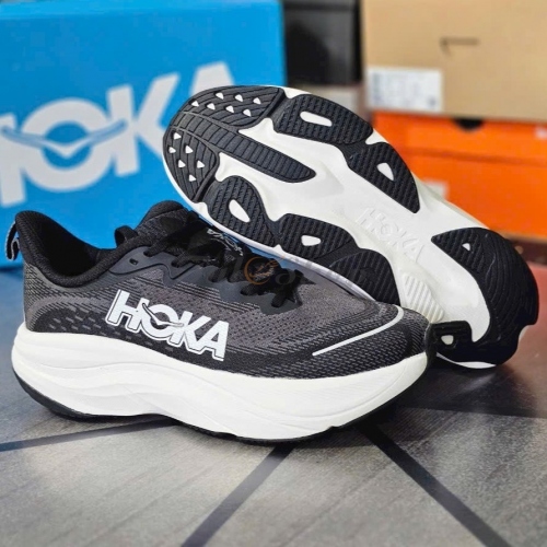 Hoka Skyflow Black White