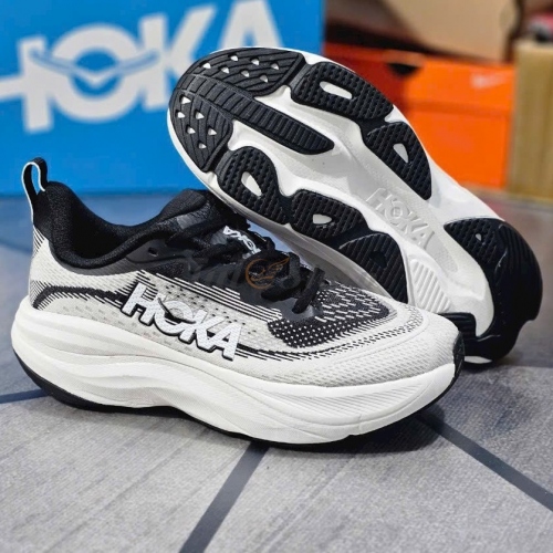 Hoka Skyflow White Black