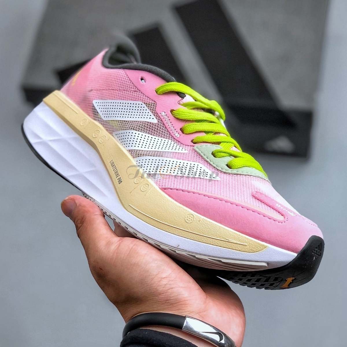 Adidas Adizero Boston 11 Beam Pink Beam Green