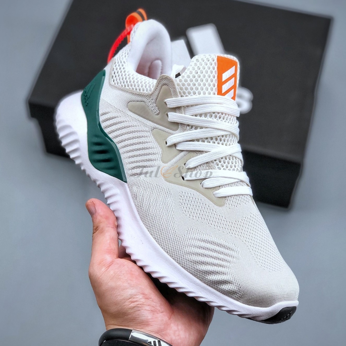 Adidas Alphabounce Beyond Grey Green