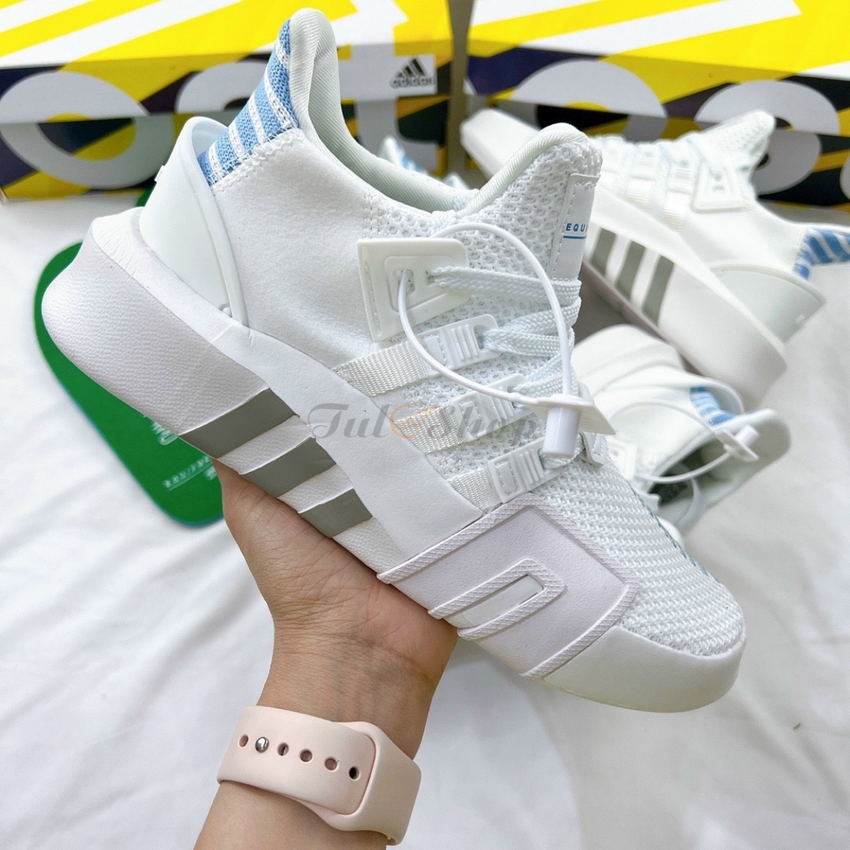 Adidas Eqt Basketball White Navy