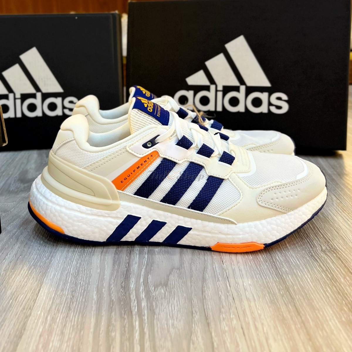 Adidas Equipment V2 White Cream Navy