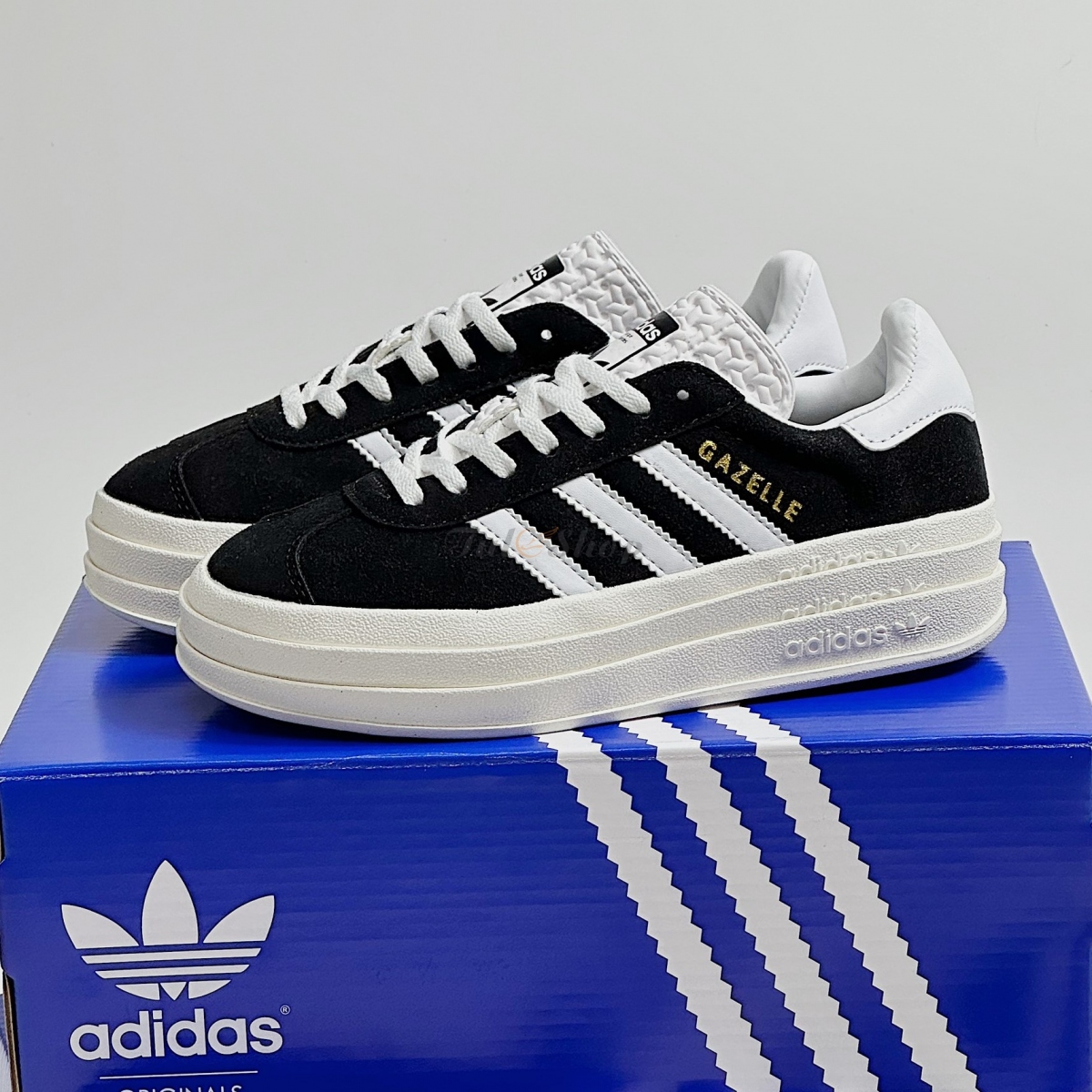 Adidas Gazelle Bold Black White