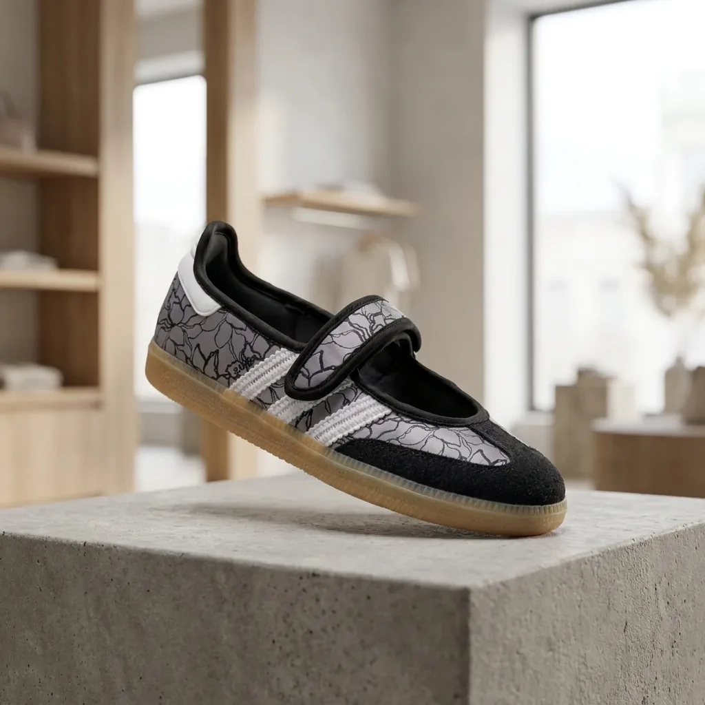 Adidas Original Samba Jane Core Black Gum
