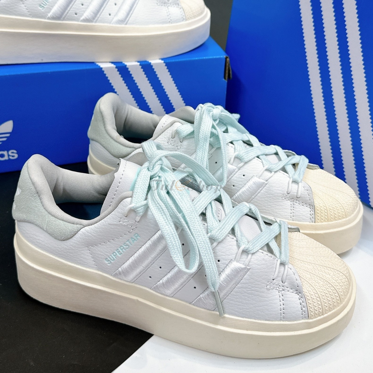Adidas Superstar Bonega White Metallic Mint
