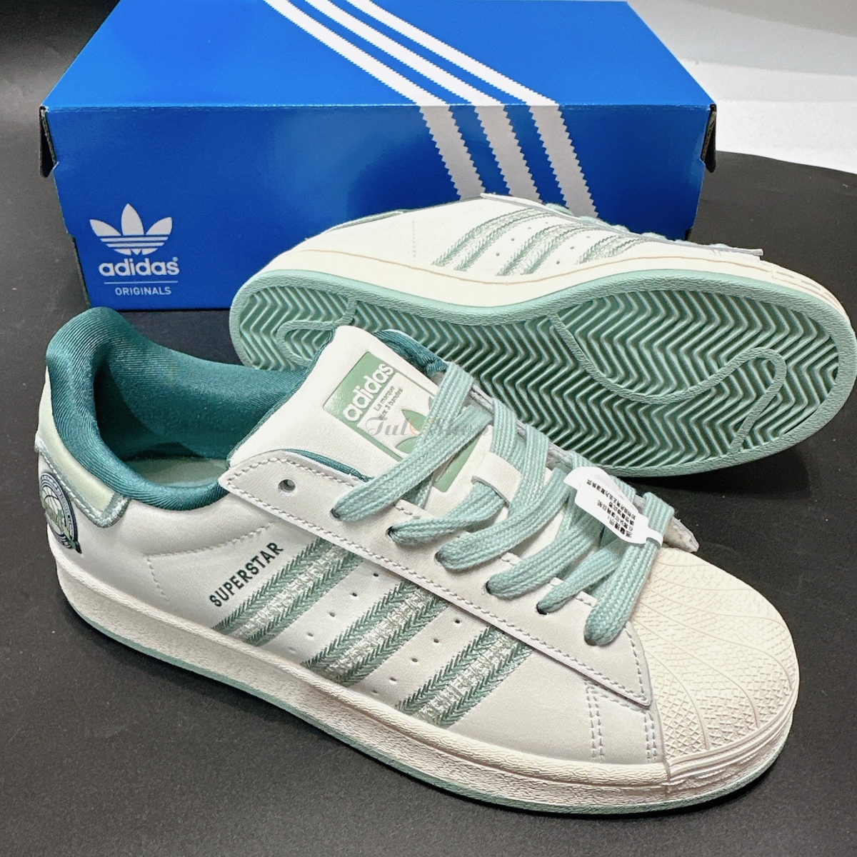 Adidas Superstar Original Cream Mint