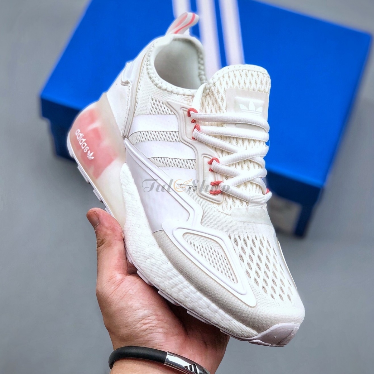 Adidas ZX 2K Boost Cloud White Supplier Colour