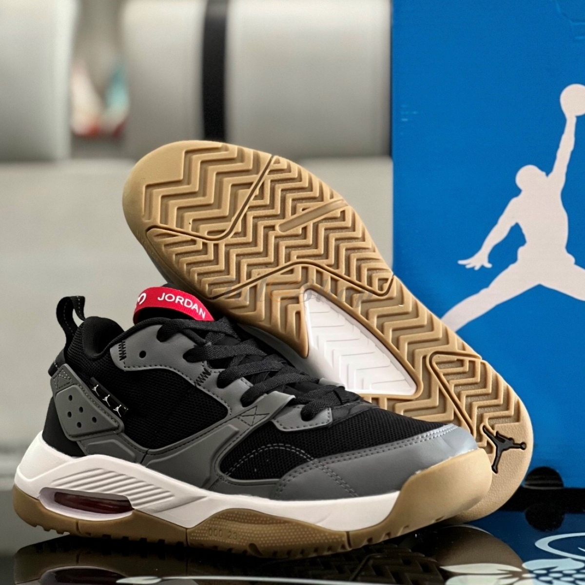 Air Jordan NFH Black Grey Brown