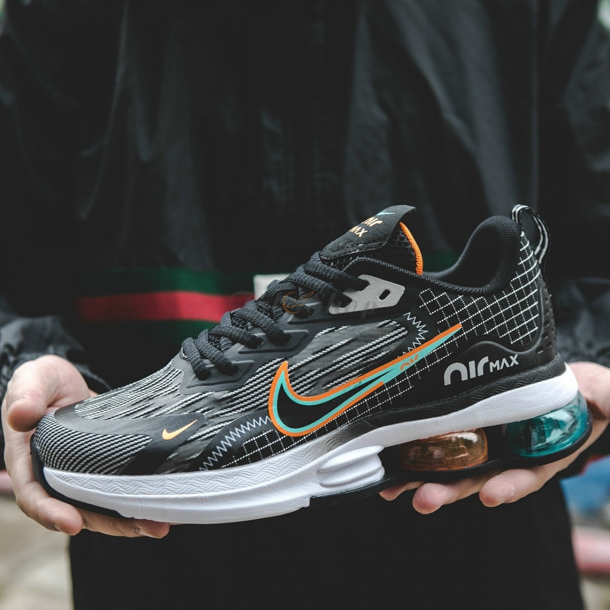 Air Max VaporMax 2023 Black Mint Orange