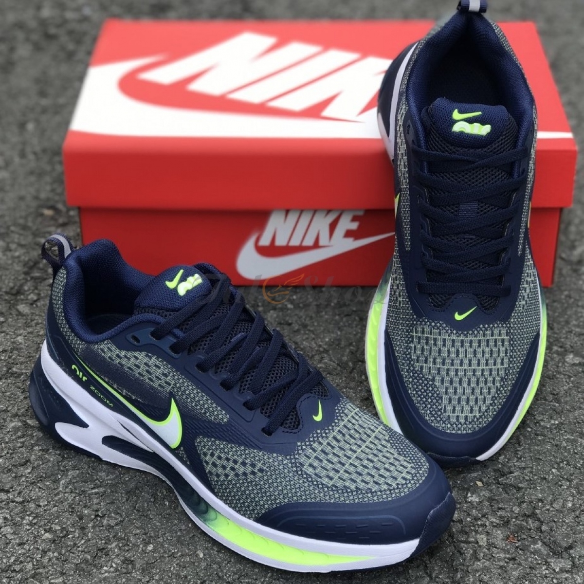 Air Zoom Winflo 12 Dark Blue Mint
